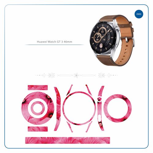 Huawei_Watch GT 3 46mm_Pink_Flower_2